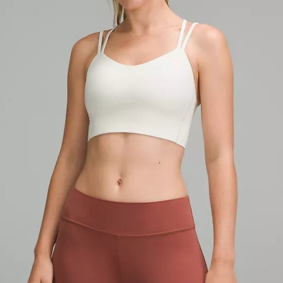 Like a Cloud Longline Bra Light Support, B/C Cup - Bone - Size 6 - Picture 1 of 4